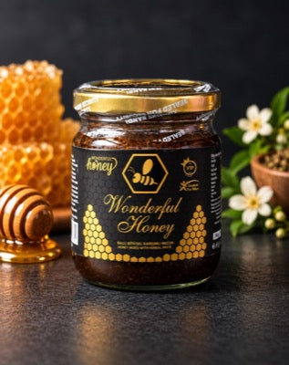 Wonderful Honey Kräuterpaste – Glas